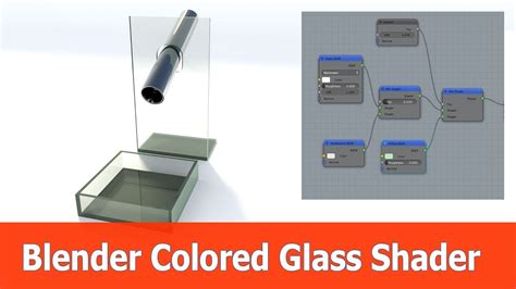Blender Colored Glass Shader For Cycles Youtube