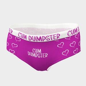 Cum Dumpster Panties Naughty Lingerie Kinky Sex Gift Cum Etsy