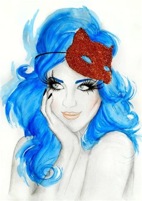 Amazing Cool Draw Girl Katy Perry Image 451197 On