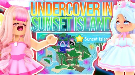 I Played Sunset Island Undercover And This Happened Roblox Royale