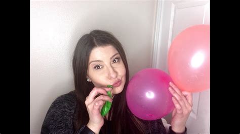 Blowing Up Balloons Asmr Youtube