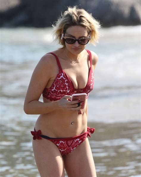 STEPHANIE PRATT In Red Bikini In Mykonos HawtCelebs