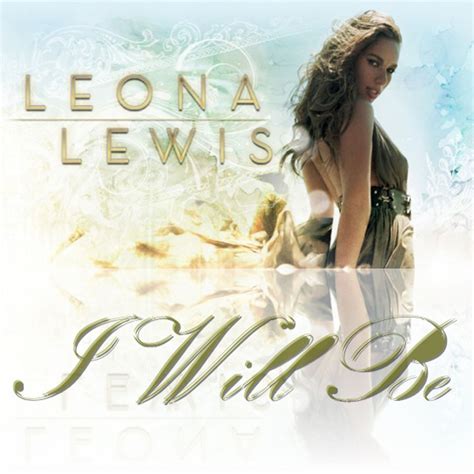 Carátula Frontal De Leona Lewis I Will Be Cd Single Portada