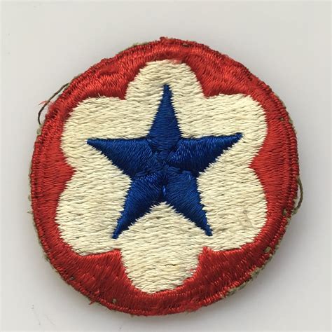 Wwii Us Army Shoulder Patches Army Military