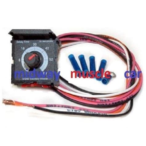 Courtesy Dome Lamp Light Delay Module Kit Pontiac Chevy Olds Buick 64