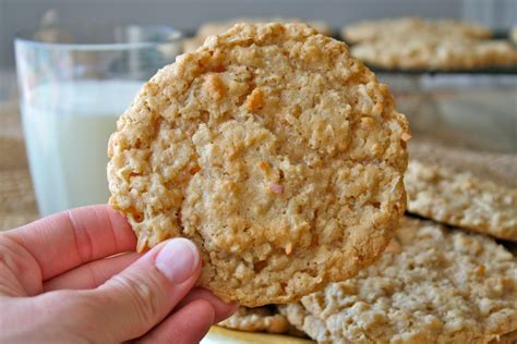 Delicious Fall Coconut Oat Cookies