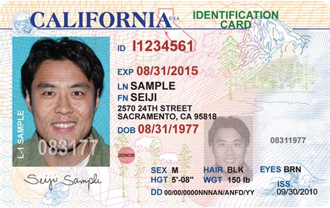 A real id identification card provides even more access to federal facilities and can be obtained instead of a standard state id. Driver license e a California ID