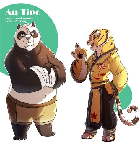 Au Middle Aged Tipo By 7oy7iger King Fu Panda Kung Fu Panda Panda Art
