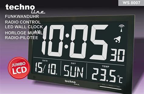 Best Large Digital Clock Uk With Calendar Date Display