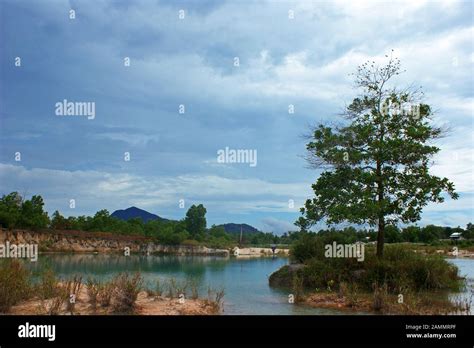Danau Biru Singkawang Blue Lake Singkawang West Kalimantan