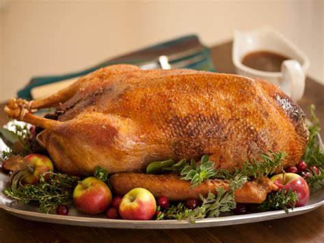 Roast Goose And Stuffing Recipes Cooking Channel Recipe Cooking