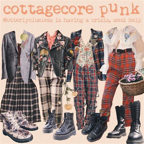 Cottagecore Punk Ig Otterlyclueless Fashion Cool Outfits Aesthetic