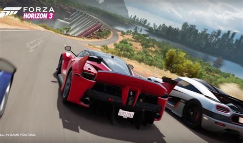 Spectacular Forza Horizon 3 Trailer Released Based On Australia Video