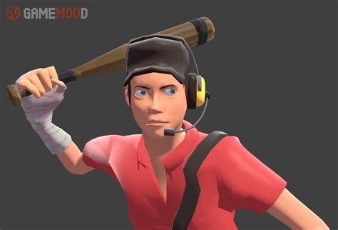 Ayesdyefs Female Scout Tf2 Skins Scout Gamemodd