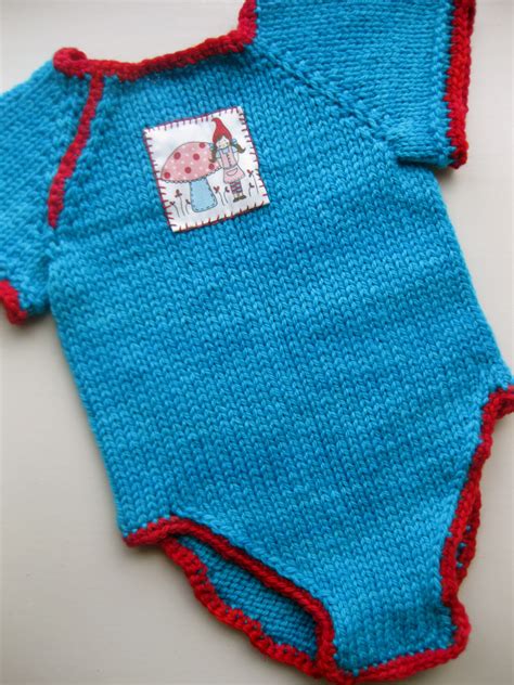 Knitting Patterns Galore Knitted Baby Onesie