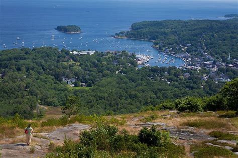 Mtbattie Camden Me Not A Difficult Hike But Offers A Great View Of