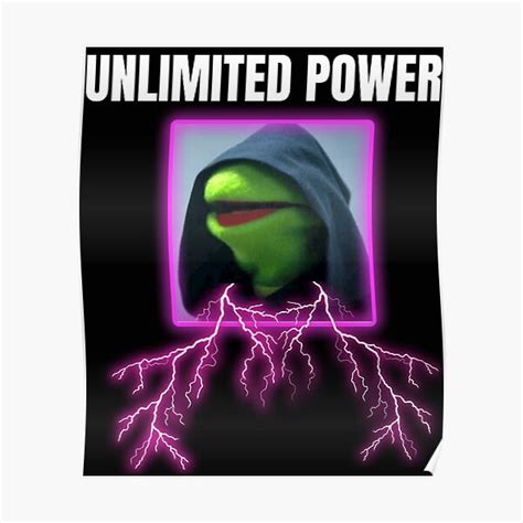 Hooded Kermit Unlimited Power Evil Hooded Kermit The Frog Meme