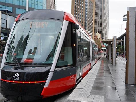 Trams in sydney, sydney, australia. Catenary-free tram running tested in Sydney | Urban news ...