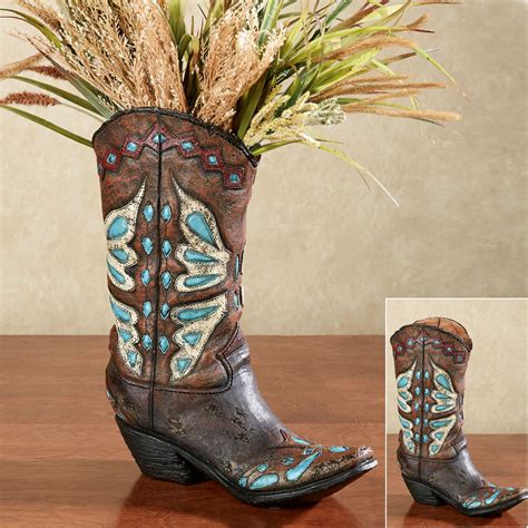 Cowboy Boot Shaped Vase | Red cowboy boots, Boots, Cowboy