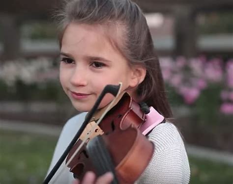from the time karolina protsenko was 6 years old her tiny hand was clutched around her violin