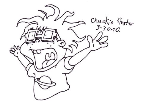 Chuckie Finster Sketch By Professordoom On Deviantart