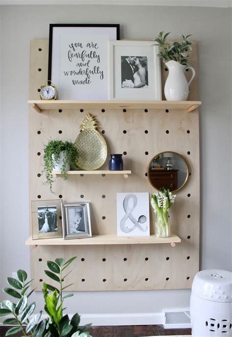 Wonderfully Made Details On Our Diy Giant Pegboard
