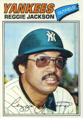 Baseball trading cards └ sports trading cards └ sports memorabilia all categories antiques art baby books, comics & magazines business, office & industrial cameras & photography cars. 1977 Topps Reggie Jackson #10 Baseball Card Value Price Guide