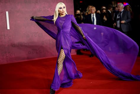 Lady Gaga Spreads Her Wings At House Of Gucci Premiere