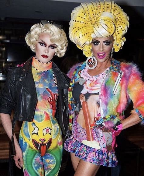 Pearl Liaison And Alyssa Edwards Rupaul S Drag Race Season And Drag Queen Costumes