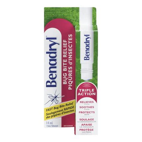 Benadryl Triple Action Itch Relief Cream 30 G White Cross Dispensary