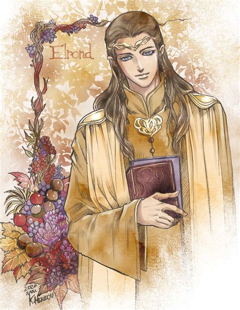 Elrond Tolkien S Legendarium And 1 More Drawn By Kazuki Mendou Danbooru