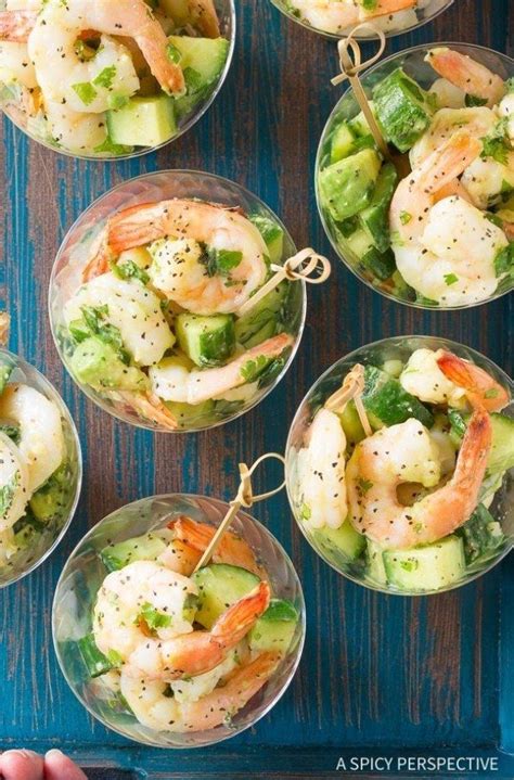 Low carb mexican shrimp appetizerstep away. 200+ Delicious Easy Bite Sized Appetizers | Shrimp salad recipes, Seafood salad, Roasted shrimp
