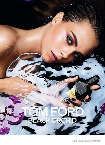 Cara Delevingne Stars In Tom Ford Black Orchid Fragrance Ad Campaign