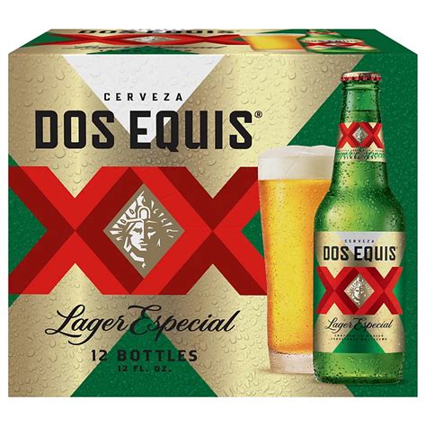 Dos Equis Lager Especial Beer 12 Oz Bottles Shop Beer At H E B