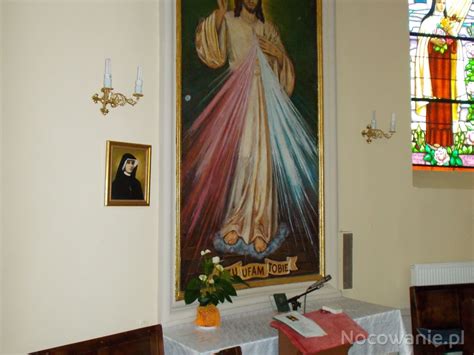 Obraz Jezusa Miłosiernego W Kościele śwmikołaja W Znanym Uzdrowisku