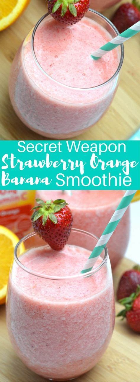 Start Your Morning Off Right With This Secret Weapon Strawberry Orange