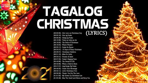 Tagalog Christmas Songs With Lyrics Maligayang Pasko Best Tagalog My Xxx Hot Girl