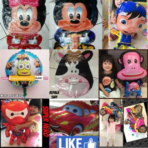 Jual Balon Karakter Anak Shopee Indonesia