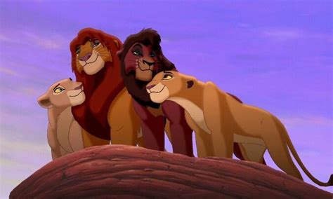 Nala Simba Kovu Kiara Disney Lion King Lion King Movie
