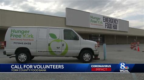 If you can, the food bank needs your help too. VOLUNTEERS NEEDED at York County Food Bank