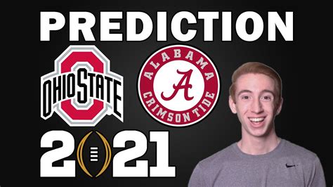 Ohio State Vs Alabama 2020 21 National Championship Preview YouTube