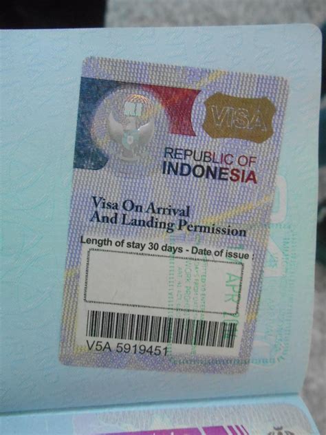 Malaysia visa on arrival has been introduced for indian passport holders (voa) from october 10th 2015. How to get an Indonesian Visa on Arrival in Jakarta ...