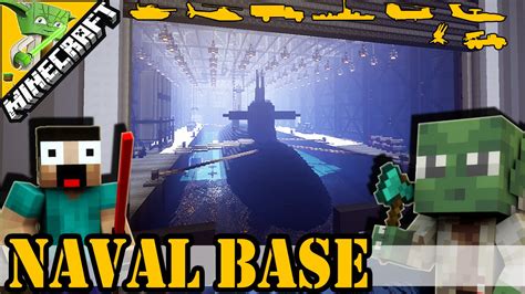 Minecraft Naval Base With Keralis Epic Secret Best Military Base