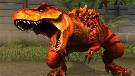 Jurassic World The Game T Rex Tyrannosaurus Rex Maxed Final Evolution Form Youtube