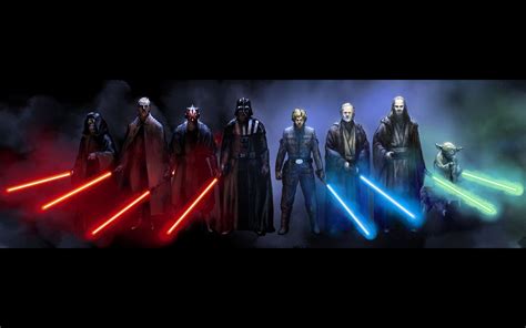 Star Wars Wallpaper Luke Skywalker Vs Darth Vader