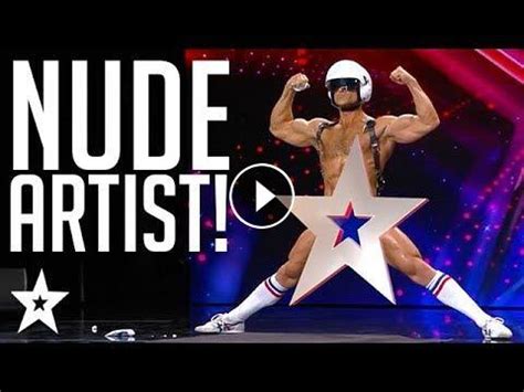 Naked Painter Shows It All Off Croatia S Got Talent Got Talent Global