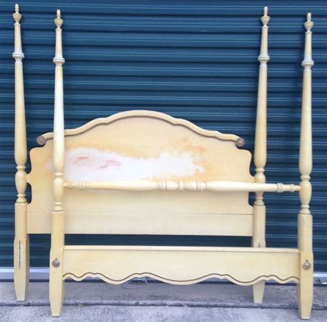 Make sure before you buy. Vintage French Provincial Full Canopy Bed on Etsy, $575.00 ...
