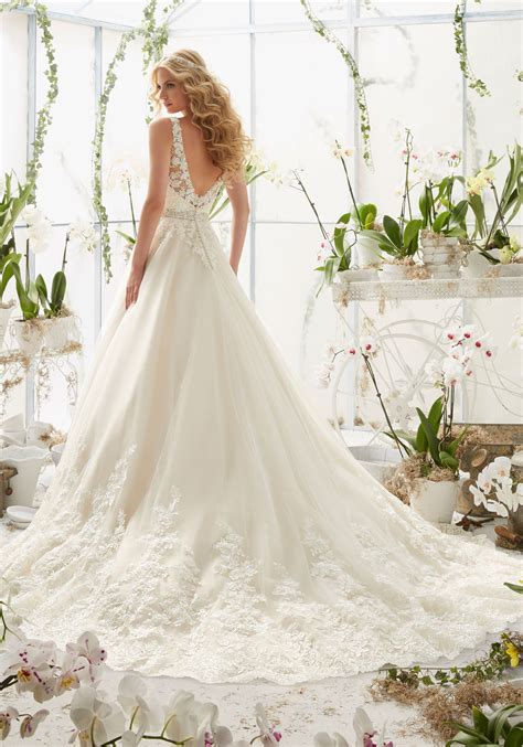 Mori Lee 2821 Wedding Dress Catrinas Bridal