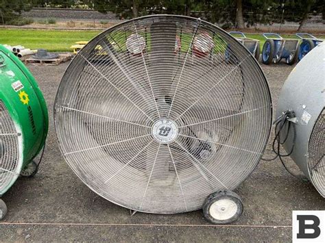 4 Tpi Mobile Industrial Fan Booker Auction Company