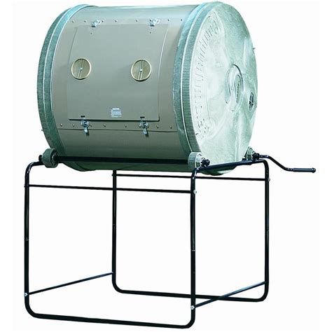 Mantis 22 Cu Ft Galvanized Steel Stationary Bin Composter Ct01001 In